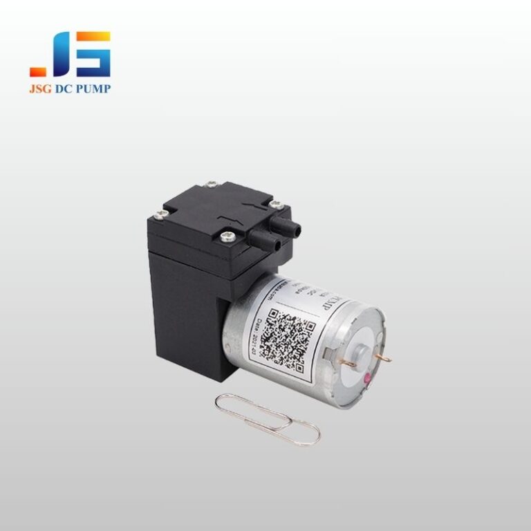 12V mini high-pressure air pump with black housing