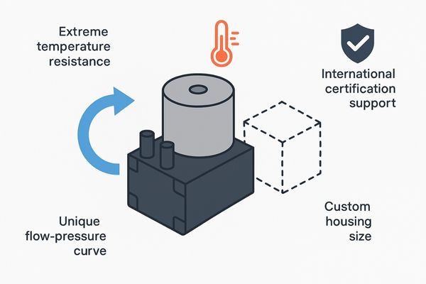 Custom micro air pump solutions – dual-head, high-temp, and OEM integration options