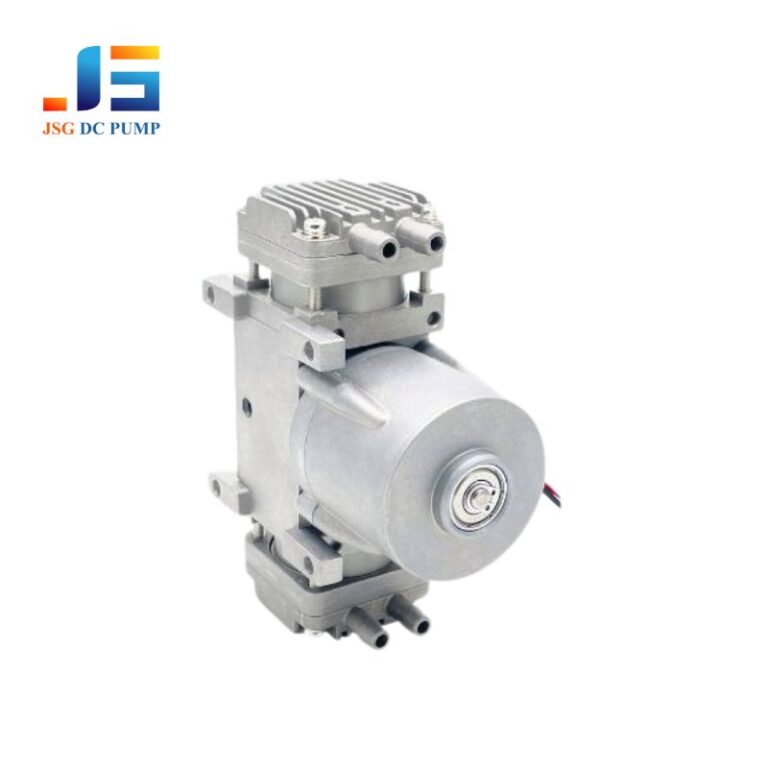 DC piston vacuum pump for industrial automation