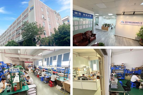 JSG DC vacuum pump China factory assembly line and production workshop