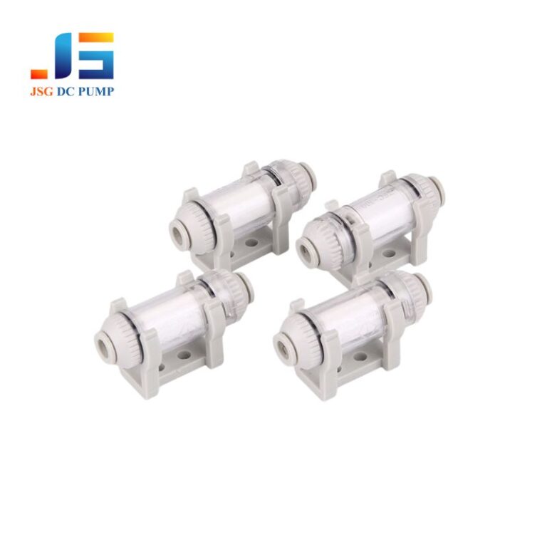 Inline filters for air vacuum pump protection