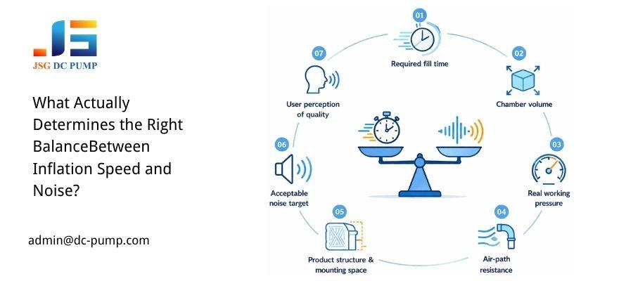 low noise mini air pump