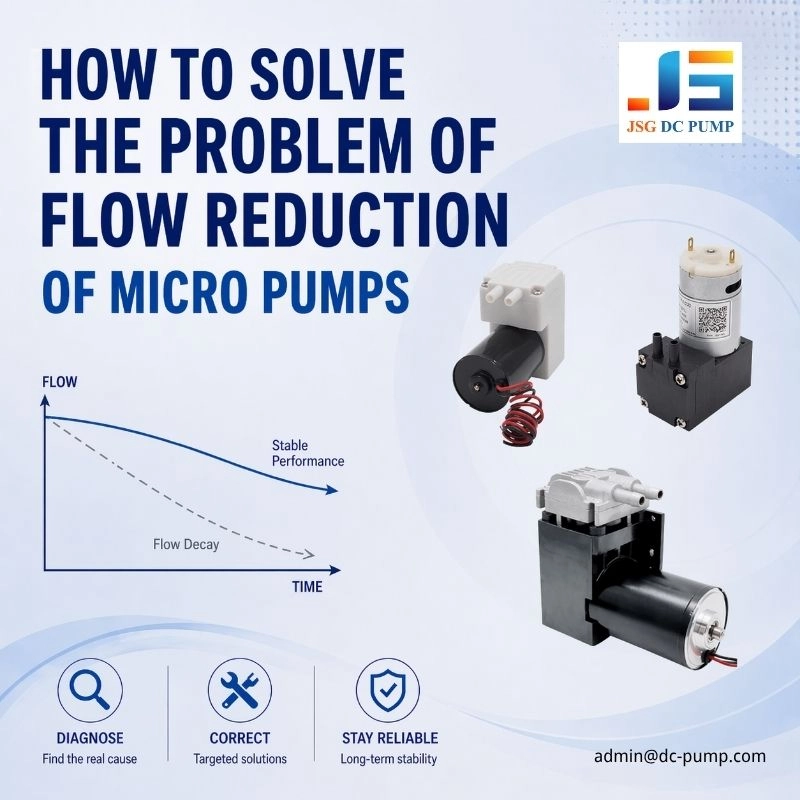 micro pump flow decay