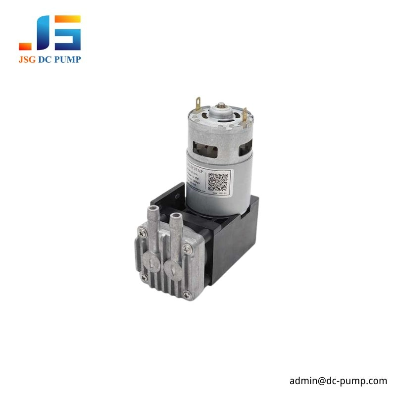 BD-07A/V-M Miniature DC Piston Pump Miniature DC piston pump BD-07A/V-M with brushed motor and metal pump head for 12V or 24V OEM equipment