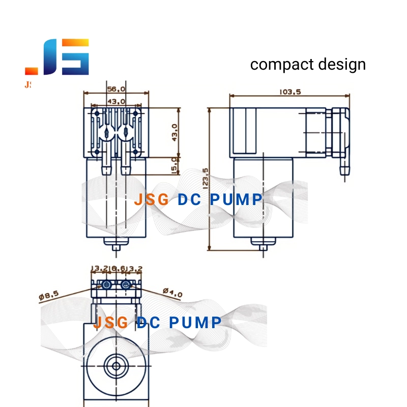 BD-079A/V-M dimensional drawing for OEM equipment installation