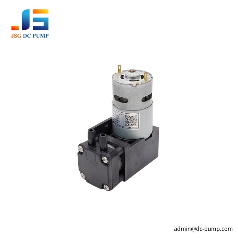 BD-07A/V compact DC piston pump with brushed motor and dual air ports for OEM air and vacuum systems
