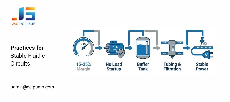 5 engineering practices for stable fluidic circuits using stable flow micro pumps