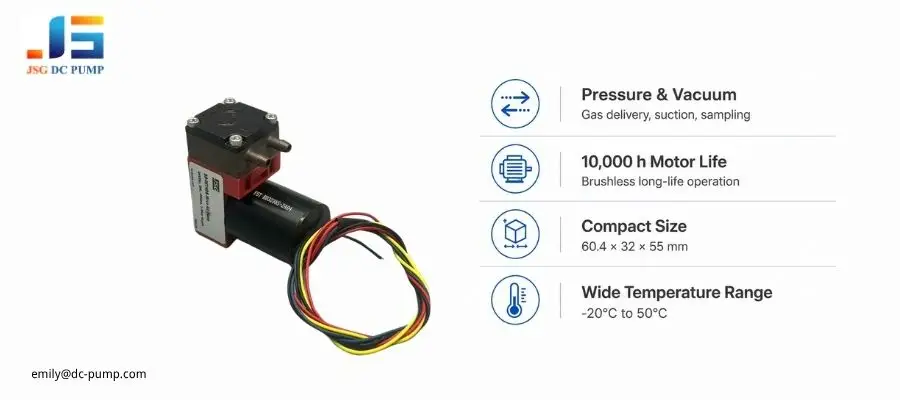 DC brushless diaphragm pump