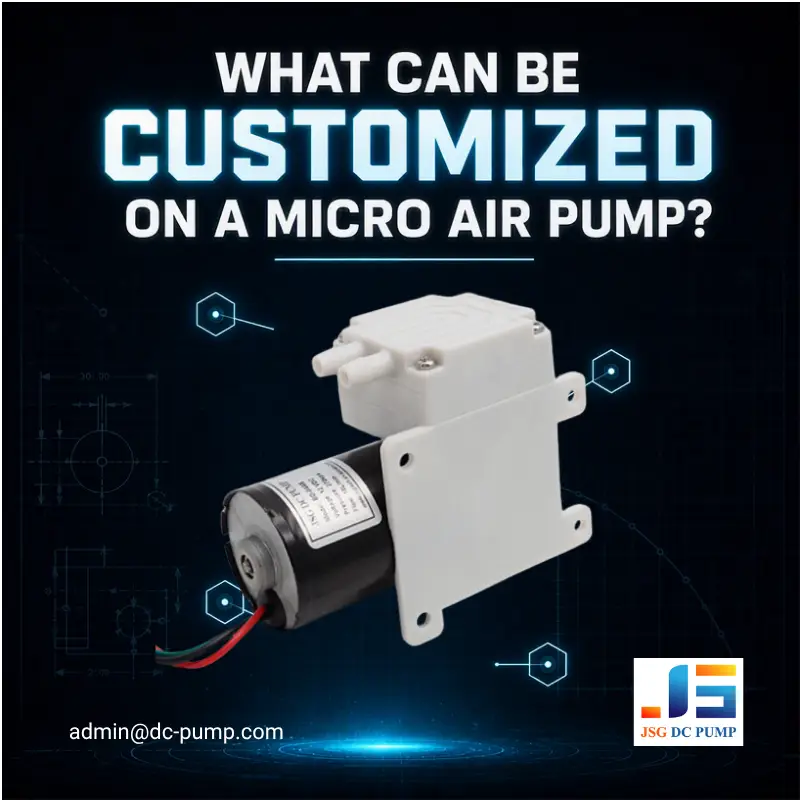 micro air pump customization