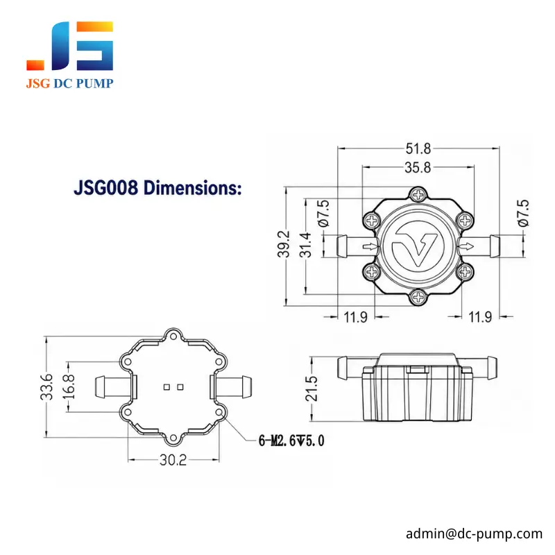 JSG016 pulsation dampener