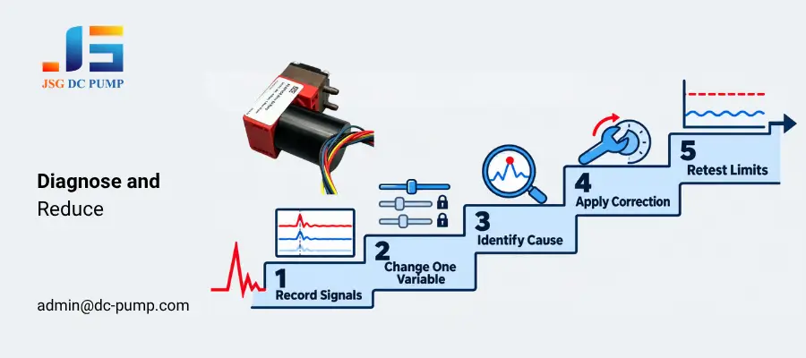 micro pump transient pressure