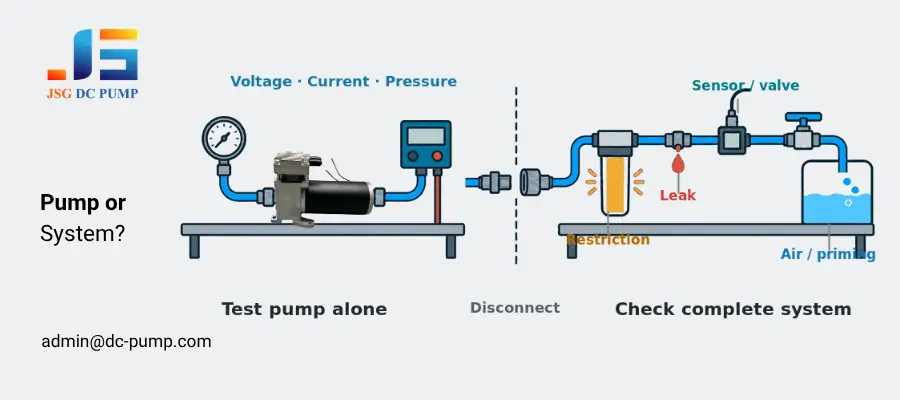 micro pump valve failure