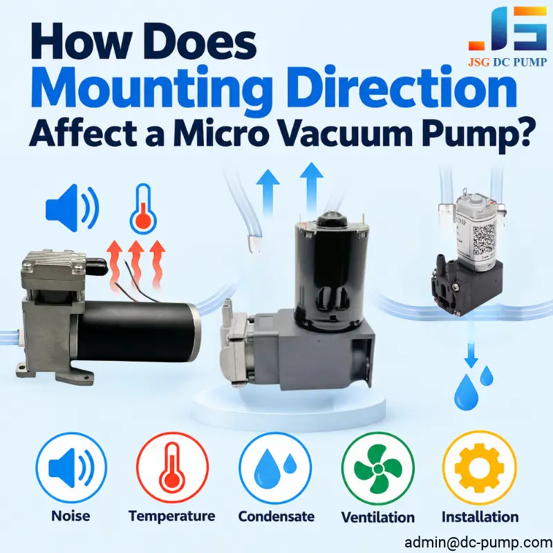 mini vacuum pump installation
