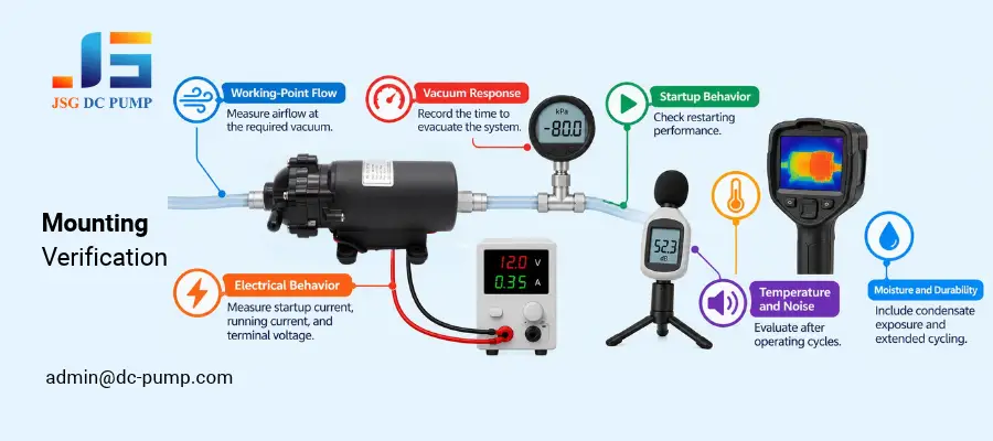 mini vacuum pump installation guide
