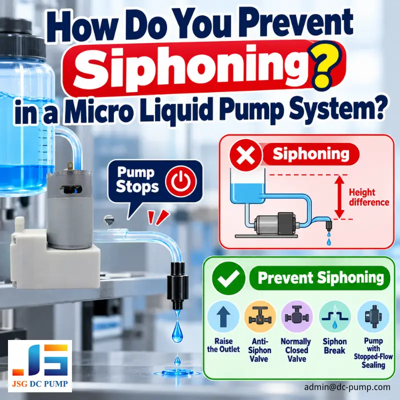 prevent siphoning